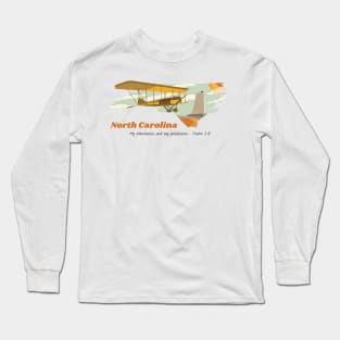 USA State of North Carolina Psalm 2:8 - My Inheritance and possession Long Sleeve T-Shirt